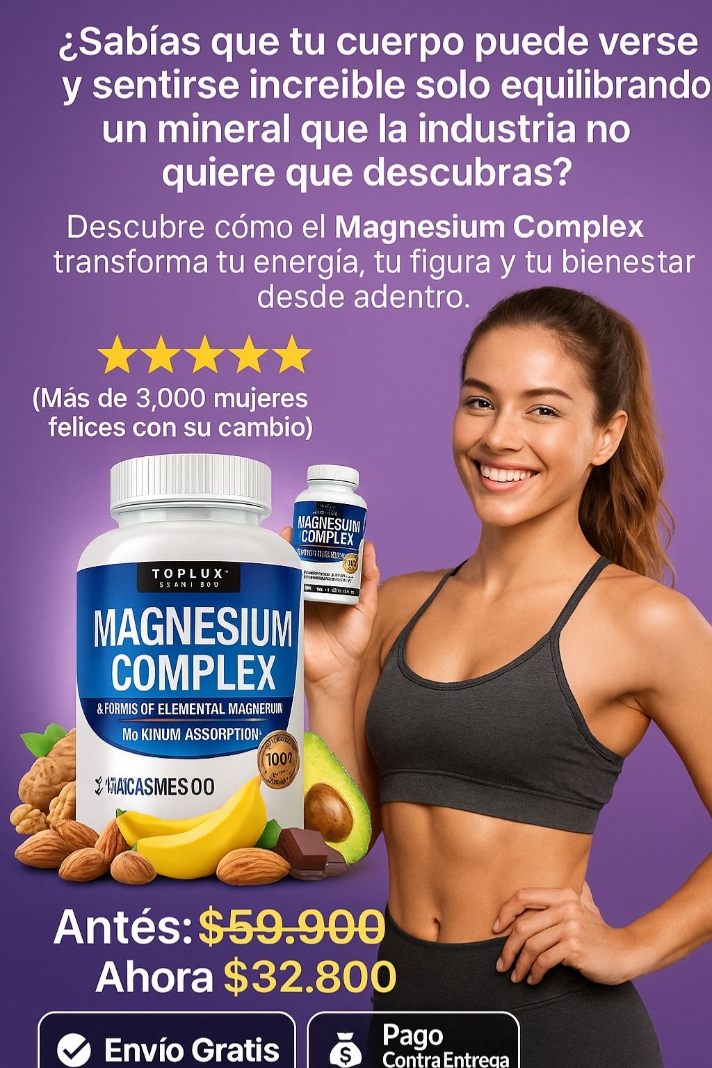 Magnesium Complex — Cuerpo y mente en equilibrio