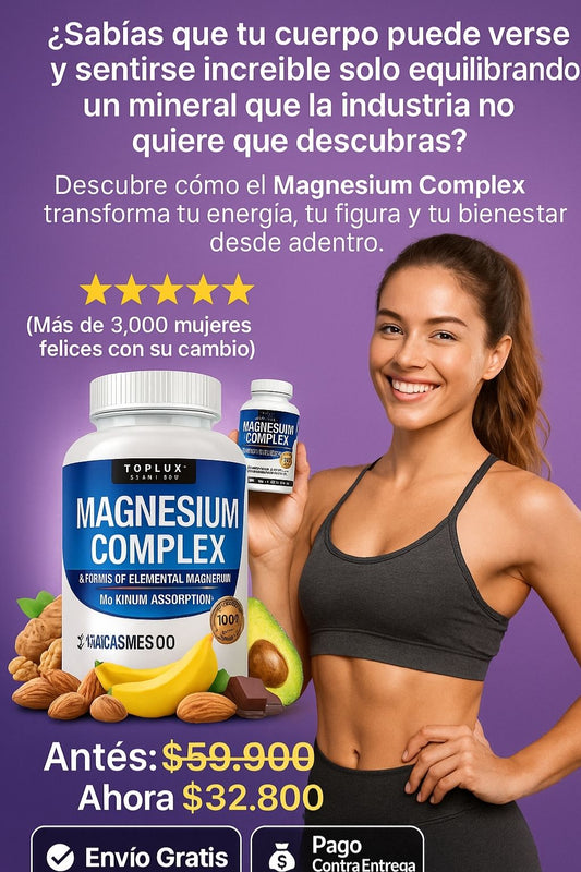 Magnesium Complex — Cuerpo y mente en equilibrio