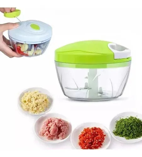 Picadora Manual De Alimentos Multifunción Verduras Frutas