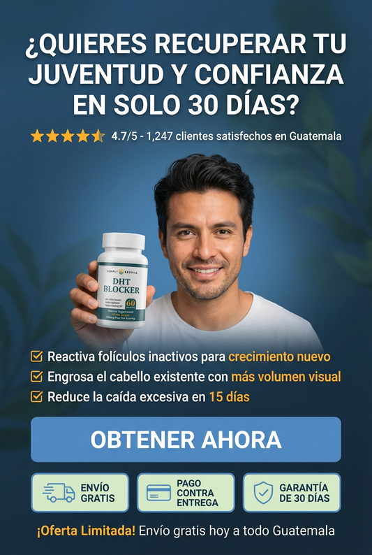 Bloqueador de DTH - CHAU CAIDA DE CABELLO