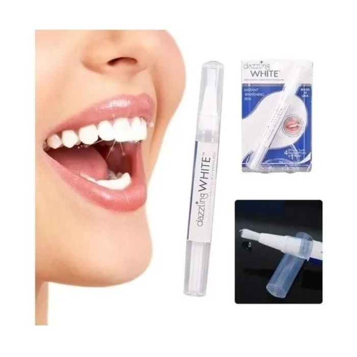 Lapiz Con Gel Blanqueador Dientes Instantaneo White Pen