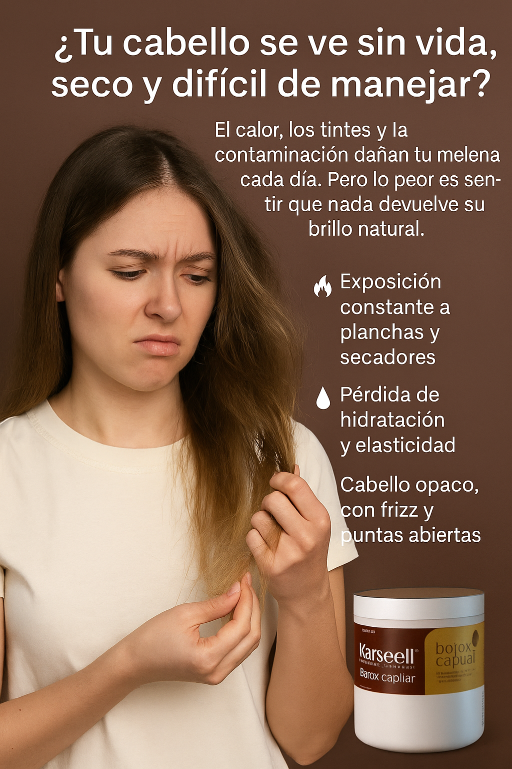 Karseell Pro Repair – Regenera tu cabello desde la primera aplicación.