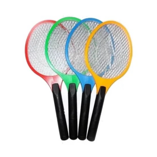 Paleta Raqueta Mata Moscas Mosquitos Electrica A Pila (sin eleccion de color)